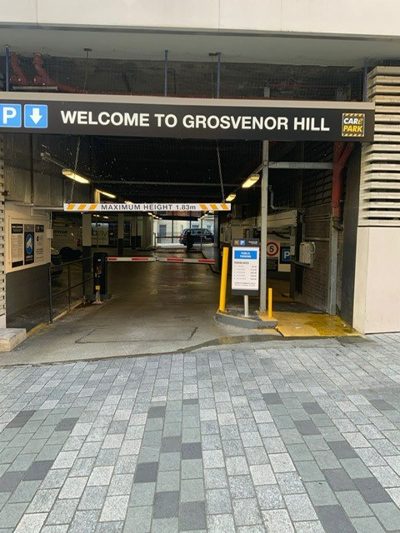 Parking space at Grosvenor Hill, W1K