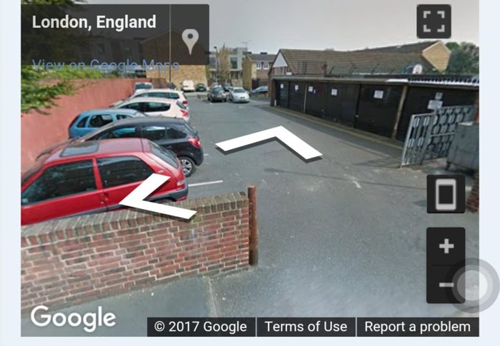 Photo of Parking space at Rutland Road, E9