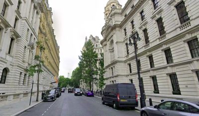 Parking space at Whitehall Place, SW1A