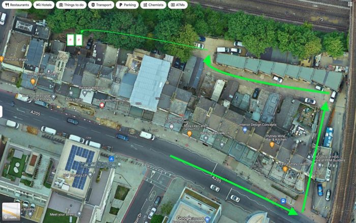 Photo of Parking space at Broadway Bathrooms, SW15