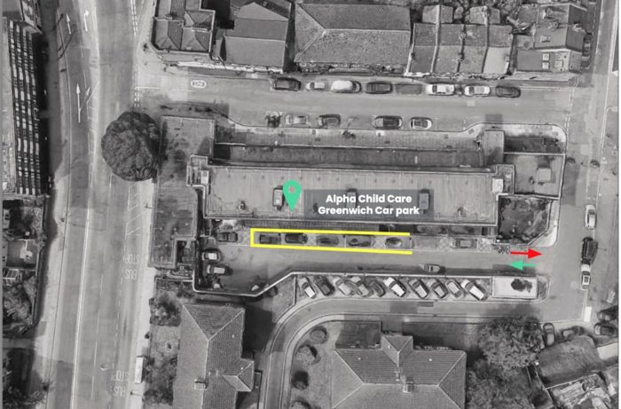 Photo of Parking space at Alpha Child Care Greenwich, SE10