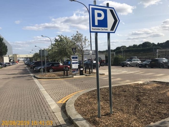 Photo of Trackside Car Park, Milton Keynes, MK9