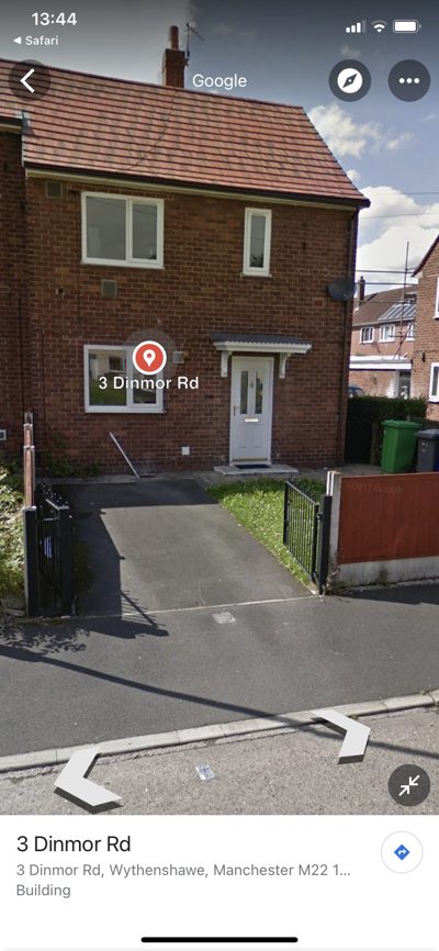 Dinmor Road, Manchester, M22