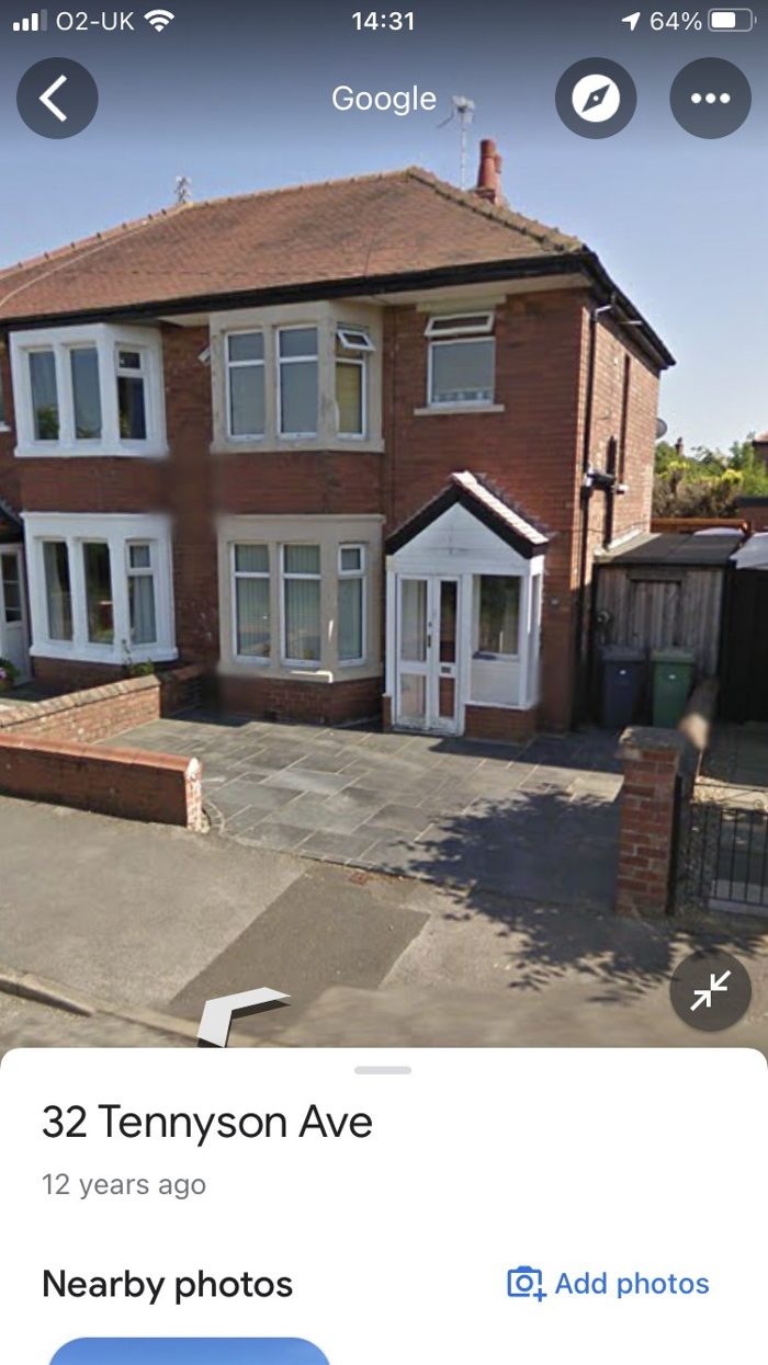 Photo of Tennyson Avenue, Fylde, FY8