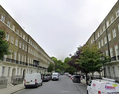 Parking space at Bedford Pl, WC1B