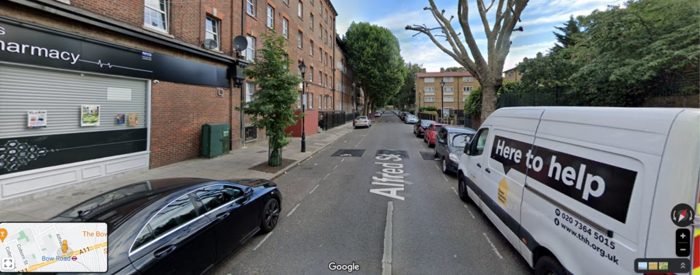 Photo of Alfred Street, Bethnal Green, E3