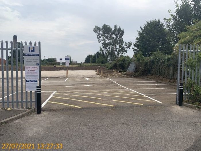 Photo of Napier Hospital Car Park, North East Lincolnshire, DN33