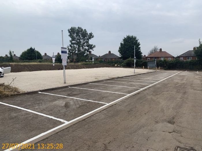Photo of Napier Hospital Car Park, North East Lincolnshire, DN33